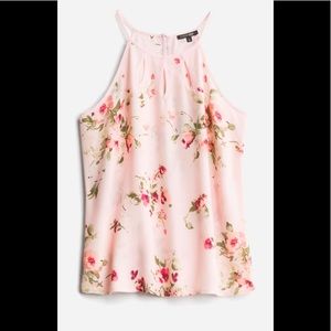 Walita Cutout Blouse in Baby Pink